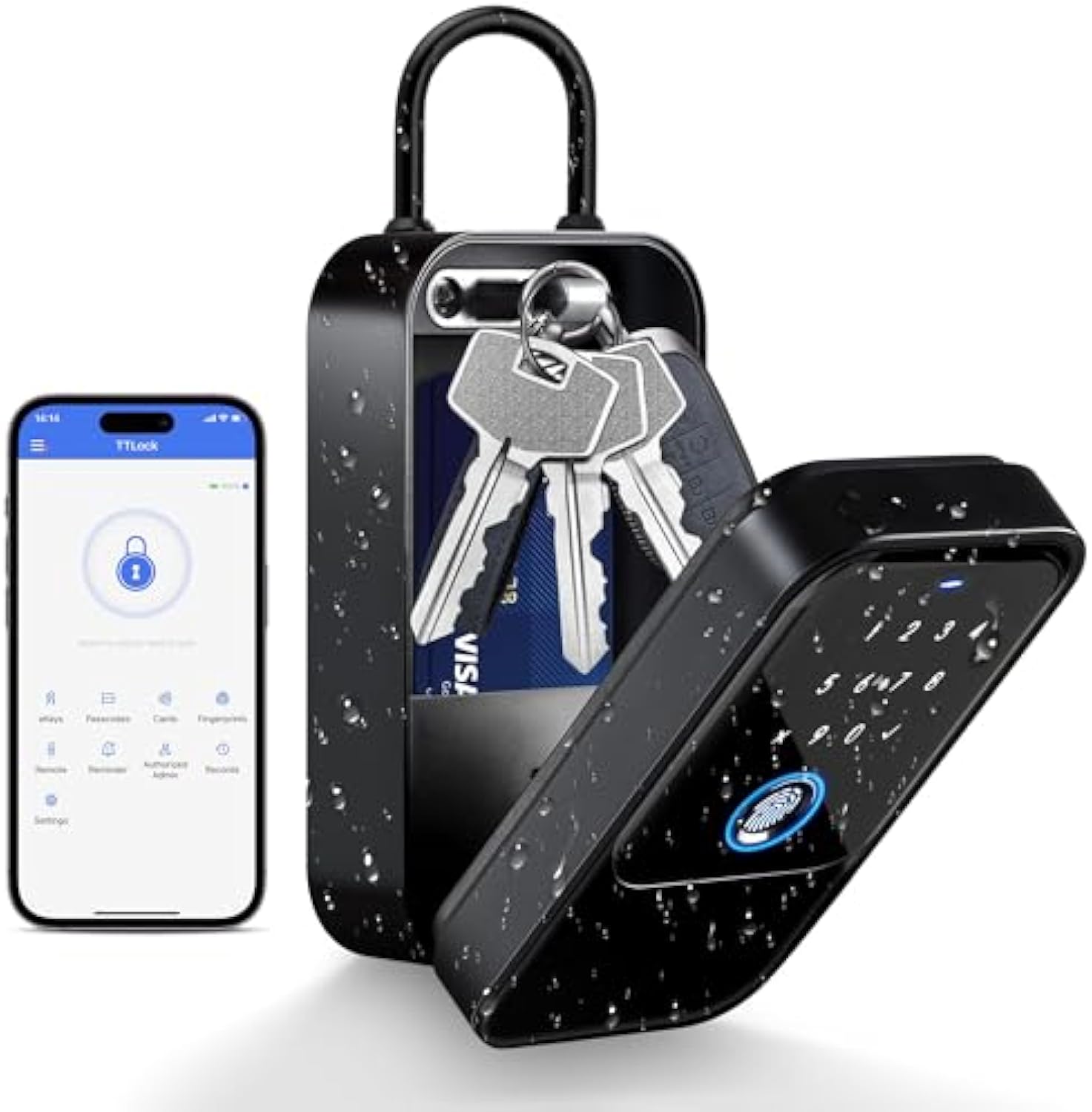 Card Index Box - TTlock Smartkey kilit kutusu ev anahtar
