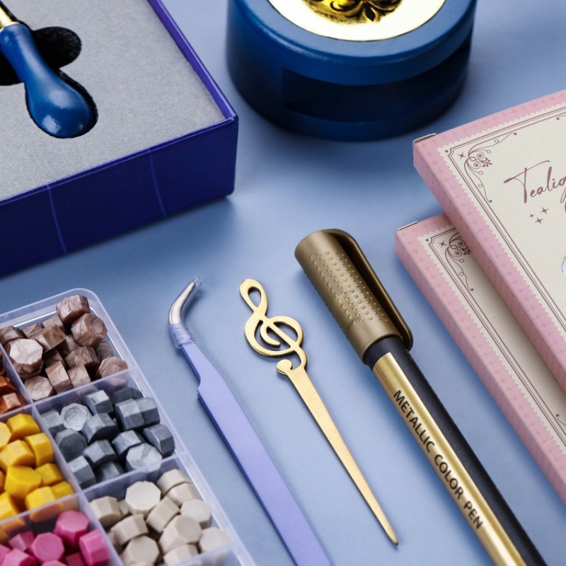Tam Set Mum Mühür Damgası Kiti - Wax Seal Stamp Set incelemesi ve fiyatı