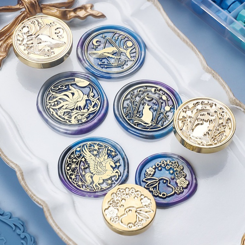 Tam Set Mum Mühür Damgası Kiti - Wax Seal Stamp Set incelemesi ve fiyatı