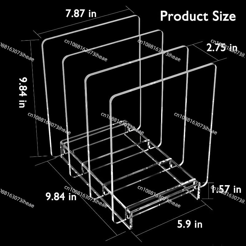 Şeffaf Akrilik Dergi Tutucu ve - Magazine Holder Rack incelemesi ve fiyatı