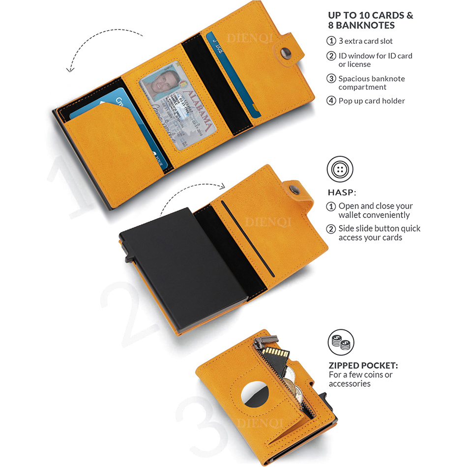 Hava Etiketi Cüzdan Rfid Kredi - Index Card Holder incelemesi ve fiyatı
